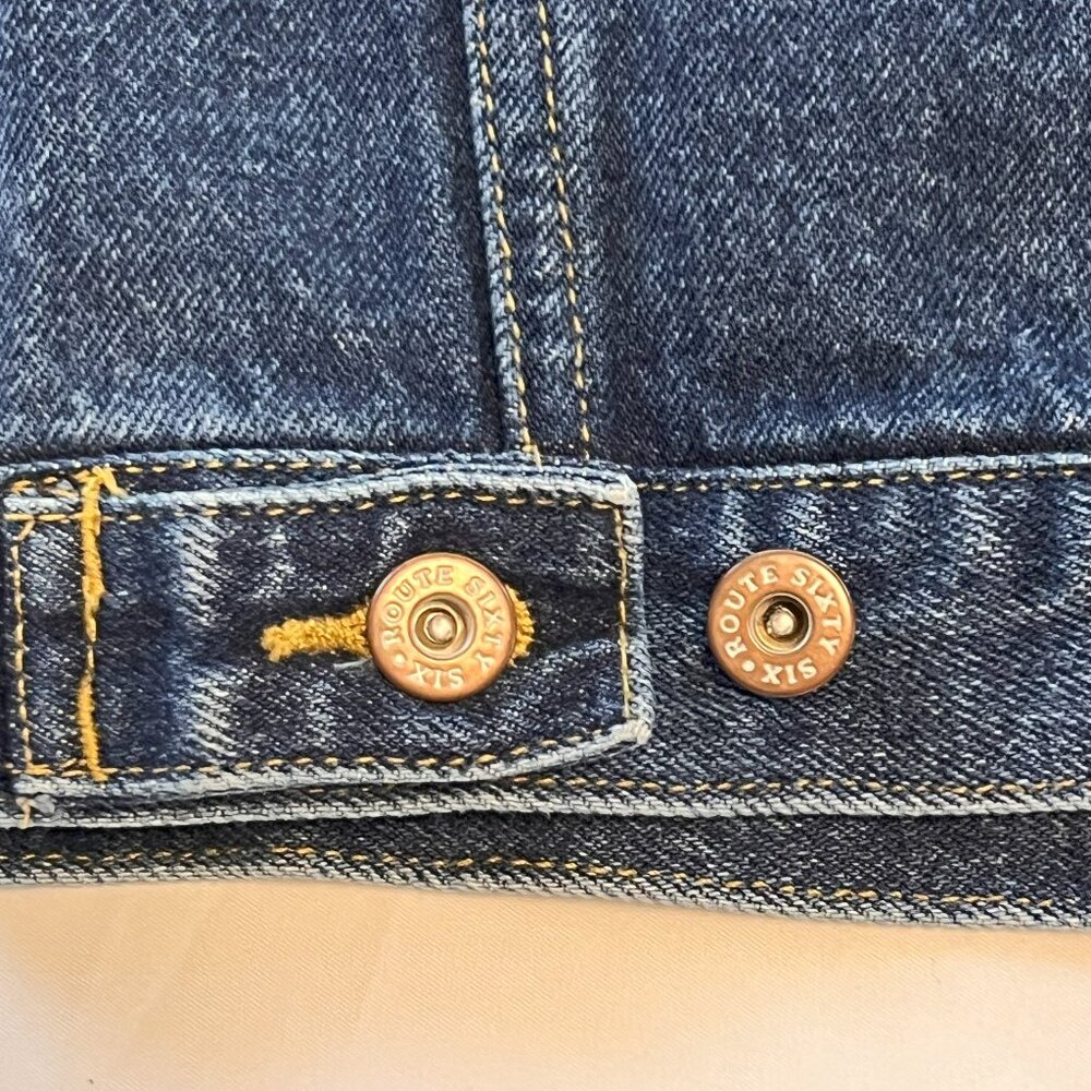 Route 66 Premium Jean Jacket - Child Size 6 - Picture 8 of 12